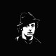 Camiseta Rocky balboa hat artwork blanco/negro