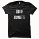 Tee shirt Gof Of Branlette blanc/noir