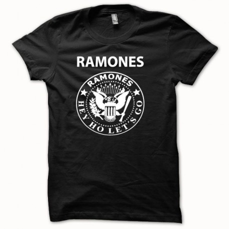 Tee shirt RAMONES blanc/noir