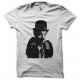 camiseta Chaplin boxing blanco