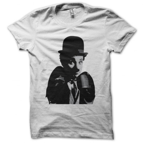 Tee shirt Chaplin boxing blanc