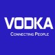 Shirt Vodka Connecting People white / royal