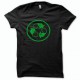 Camisa reciclado verde / negro