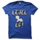 camiseta Bebé Level Up azul