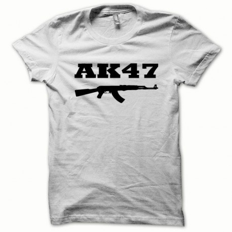 Tee shirt AK-47 kalachnikov noir/blanc