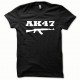 Camisa AK-47 Kalashnikov blanco / negro