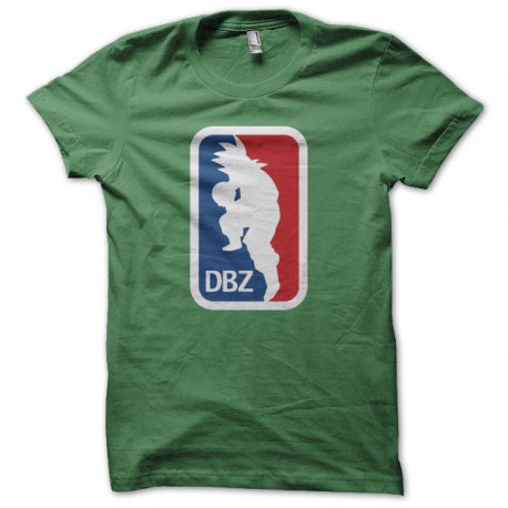 Tee shirt DBZ parodie NBA vert