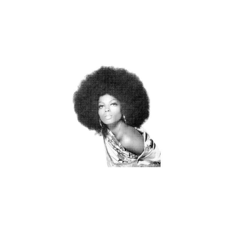 big white afro wig