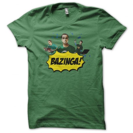 green bazinga t shirt green bazinga t shirt
