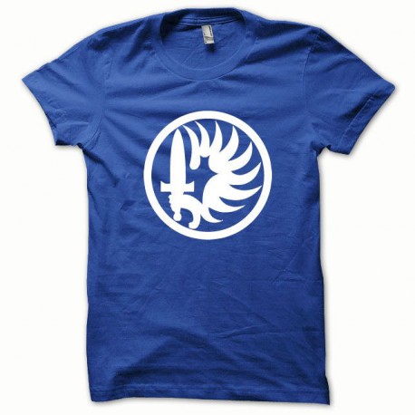 Tee shirt Légion Etrangère blanc/bleu royal