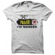 Tee shirt All-in Poker Orange I'm Member blanc