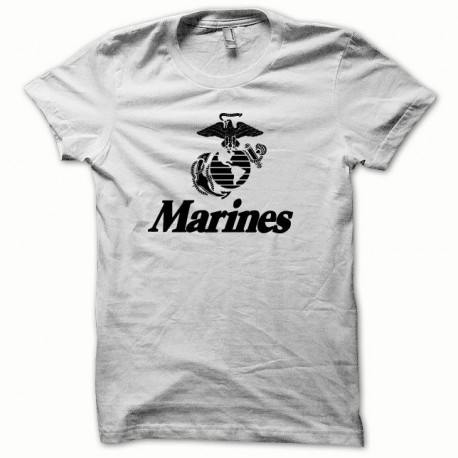 Marines T-shirt black / white