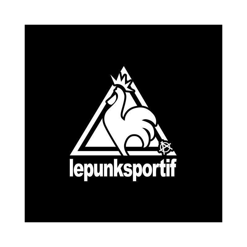 Télécharger gratuitement Images Tee Shirt Le Punk Sportif Parodie Le Coq Sportif Noir le plus cool par
