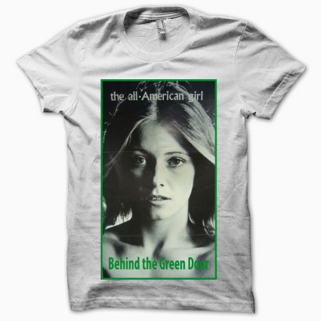 T Shirt Behind The Green Door White