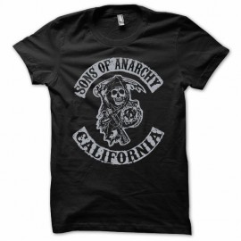 T-shirt Sons Of Anarchy california white/black