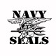 Navy Seals T-shirt black / white