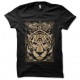 Camiseta del león Taatoo ciervo negro