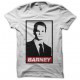 Tee shirt Barney parodie Obey How I Met Your Mother blanc