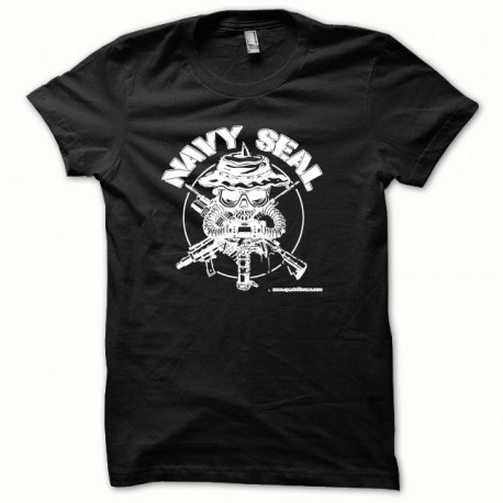 Tee shirt Navy Seal blanc/noir