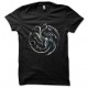 Tee Shirts Casa Targaryen dragones Trone -Khaleesi hierro negro