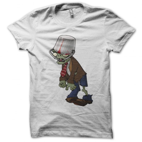 T Shirt zombie ver.3 plant vs zombie fanart white