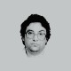 T-shirt Kevin Mitnick halftone portrait gray