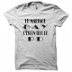 Tee shirt Mariage gay truc de PD blanc