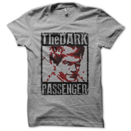 Tee shirt Dexter Dark Passenger gris