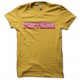 Tee shirt Pussy Wagon Kill Bill jaune