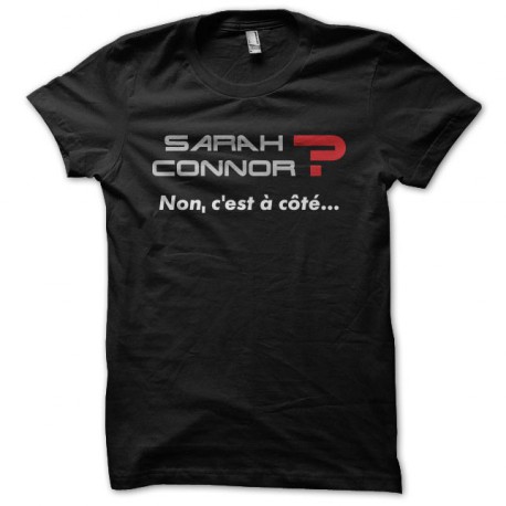 T-shirt Sarah Connor La cité de la peur black