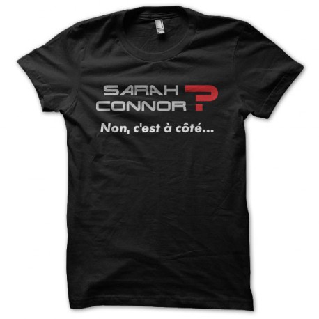 Tee shirt Sarah Connor La cité de la peur noir