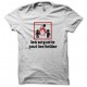 Tee shirt Les enfants faut les brûler Didier Super blanc