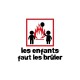 Tee shirt Les enfants faut les brûler Didier Super blanc