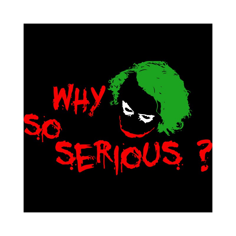List 99+ Wallpaper Why Are You So Serious Joker Sharp