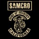 tee shirt sons of anarchy special double face samcro noir