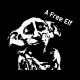 tee shirt dobby free elf harry potter noir