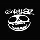 Tee shirt Gorillaz Blanc/Noir