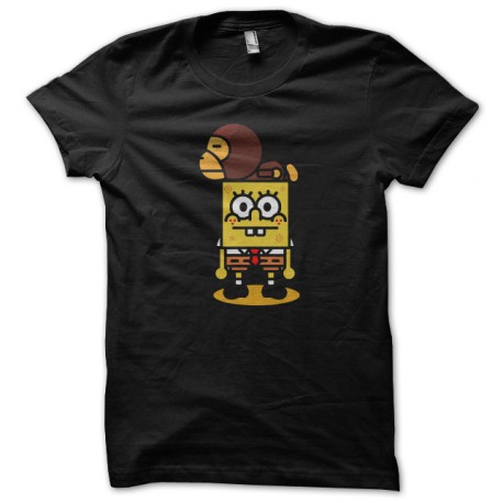 Shirt yellow Spongebob 8 bits