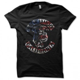 Sons of anarchy shirt rare black american flag