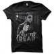 Camisa Walking Dead gobernador que desea que todos los muertos negro
