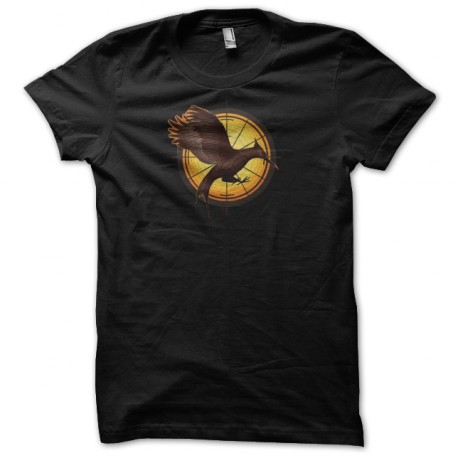 Tee shirt Hunger Games 2 l'embrasement noir