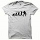 Tee shirt Wolverine Evolution black / white
