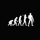 Tee shirt Wolverine Evolution blanc/noir