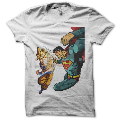 goku vs superman t shirt