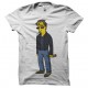 Hank moody white shirt simpson