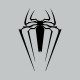 The amazing spider man symbol gray T-shirt