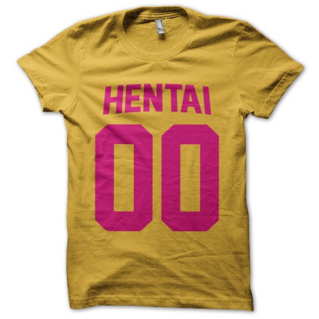 tee shirt hentai zero jaune