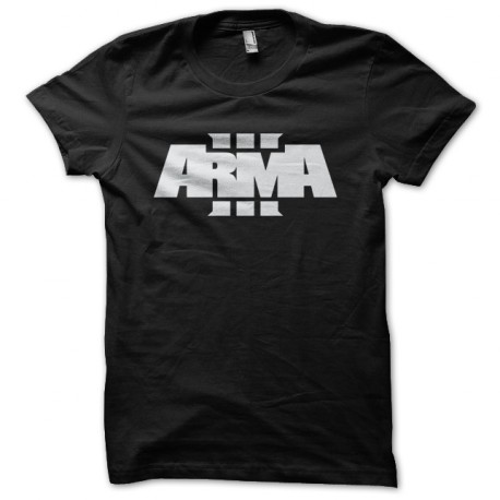 tee shirt arma3 logo art work noir