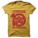 tee shirt carl cox revolution jaune