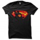 tee shirt superman in shadow noir